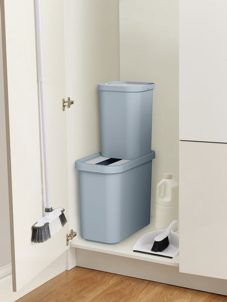 GoRecycle Recycling Trash Bin Set 32 L and 2×7 L