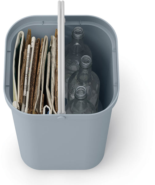 GoRecycle Recycling Trash Bin Set 32 L and 2×7 L