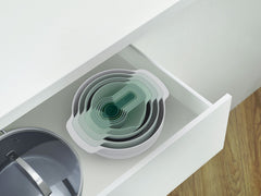 Nest 9 Plus bowl set with measuring spoons, 9-piece set, Editions Sage