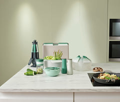 Elevate Carousel with 6 Kitchen Tools, Sage Edition