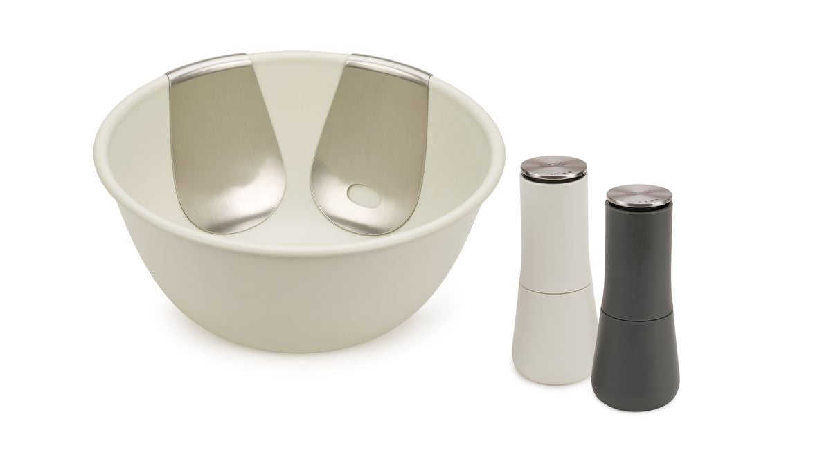 Serve It In Style gift set — salad bowl and mill, set of 2