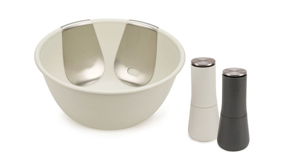 Serve It In Style gift set — salad bowl and mill, set of 2
