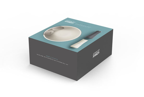 Serve It In Style gift set — salad bowl and mill, set of 2