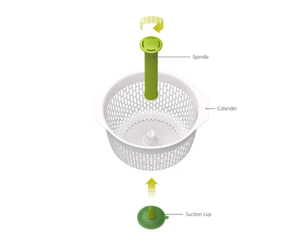 Spindola Salad Spinner and Colander
