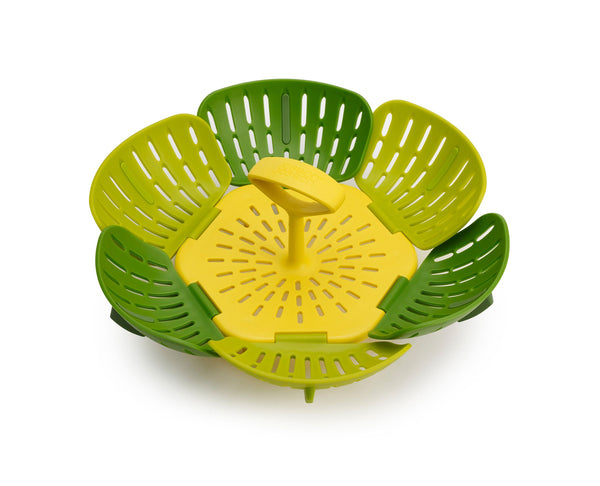 Foldable steamer basket