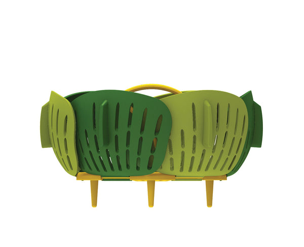 Foldable steamer basket