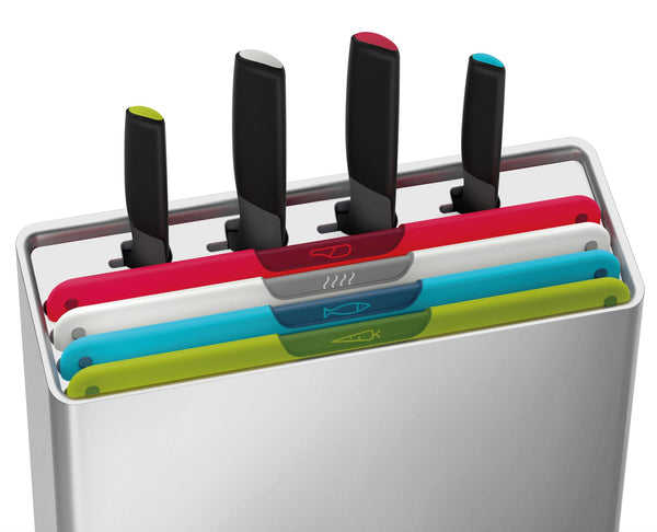 Foilio Icon Plus 8-Piece Cutting Board and Knife Set