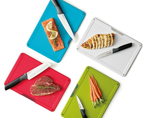 Foilio Icon Plus 8-Piece Cutting Board and Knife Set