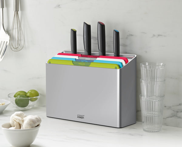 Foilio Icon Plus 8-Piece Cutting Board and Knife Set