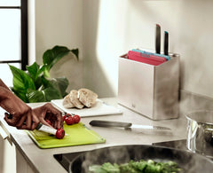 Foilio Icon Plus 8-Piece Cutting Board and Knife Set