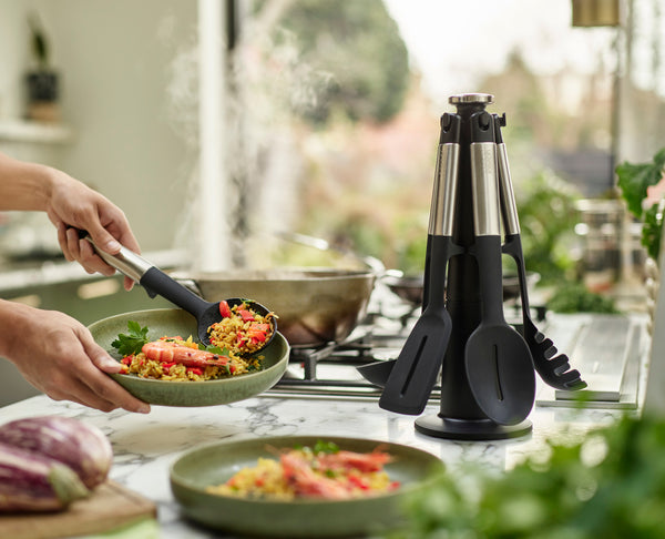 Carrousel Elevate avec ustensiles de cuisine, 6 pièces