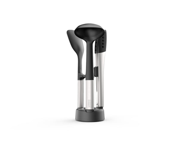 Elevate Fusion 4-Piece Kitchen Utensils with Holder