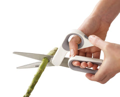 Elevate Fusion 5-Piece Knife and Scissors Set with Holder