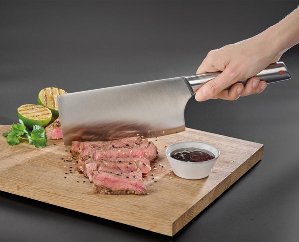 Elevate Fusion 5-Piece Knife and Scissors Set with Holder