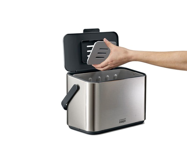 Collecteur de compost de cuisine avec seau intérieur 4 litres