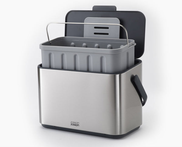 Collecteur de compost de cuisine avec seau intérieur 4 litres