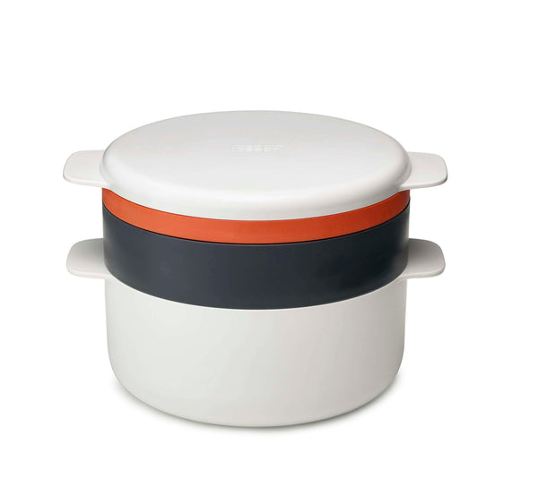 M-Cuisine Stackable Steam Basket for Microwave