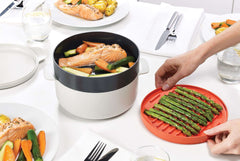 M-Cuisine Stackable Steam Basket for Microwave