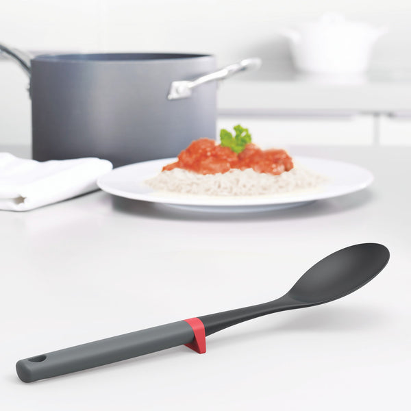 Serving spoon with stand