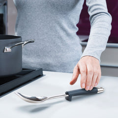 Élégant carrousel de 6 ustensiles de cuisine en acier inoxydable