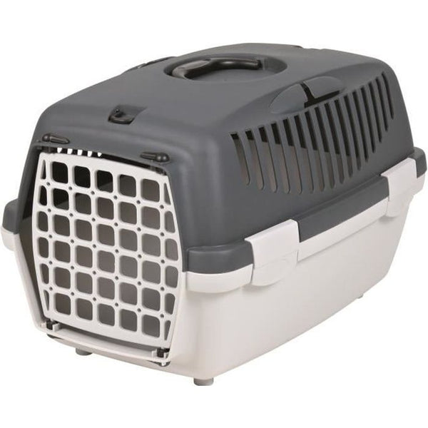 TRIXIE Sac de transport Capri 1 - XS : 32x31x48 cm - Gris clair et gris foncé - Pour chien et chat