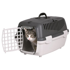 TRIXIE Sac de transport Capri 1 - XS : 32x31x48 cm - Gris clair et gris foncé - Pour chien et chat