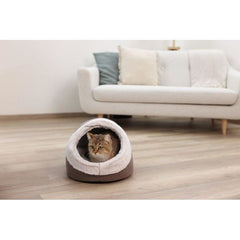 Cat igloo - KERBL - JANA - 37 x 45 x 30 cm - Brown