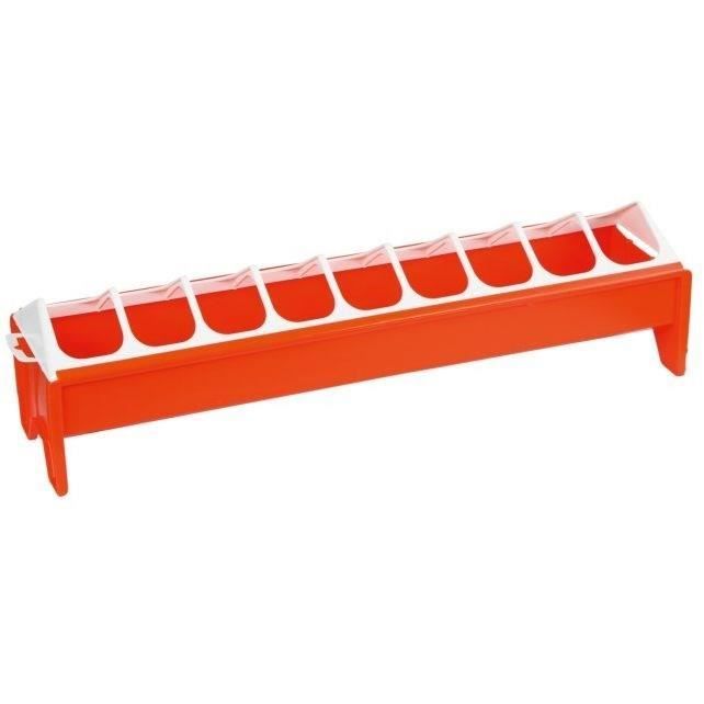 Feeding tray for young chickens - KERBL - Orange - 12 x 50 cm