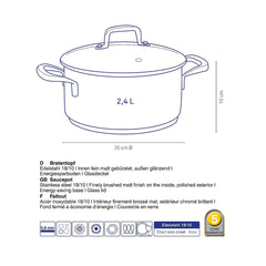 Flavoria Roasting Pan 2.4 liters