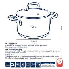Plat de cuisson Flavoria 1,6 L