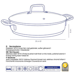 Flavoria Frying Pan Ø 28 cm