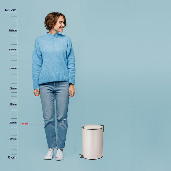 Poubelle à pédale Mats 12 litres