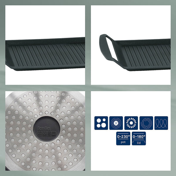 Grillplaat 24 x 30 cm