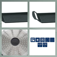 Grillplaat 24 x 30 cm