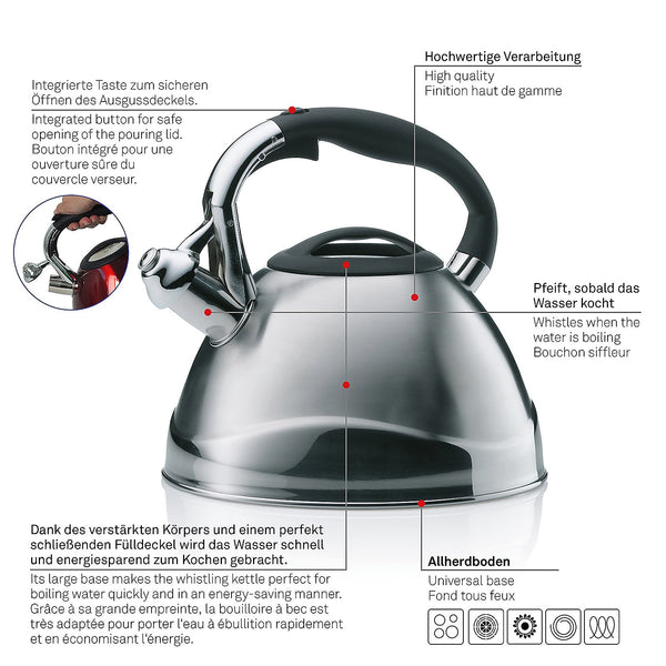 Varus Whistling Kettle 3 liters