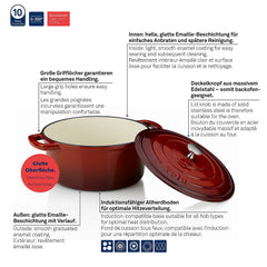 "Calido Braadpan with Lid 5 liters"
