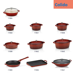"Calido Braadpan with Lid 5 liters"
