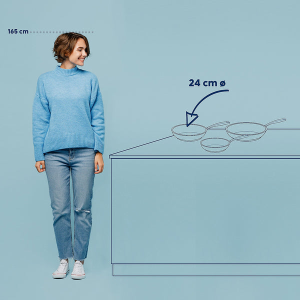 Stella Nova Frying Pan Ø 24 cm