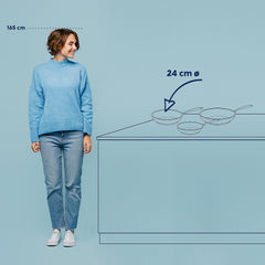 Stella Nova Frying Pan Ø 24 cm