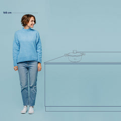 Stella Nova Saucepan with Lid 3.5 liters