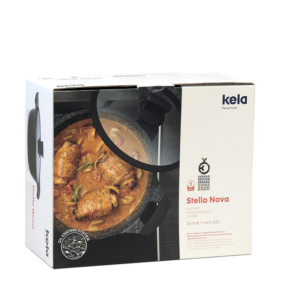Stella Nova Saucepan with Lid 3.5 liters
