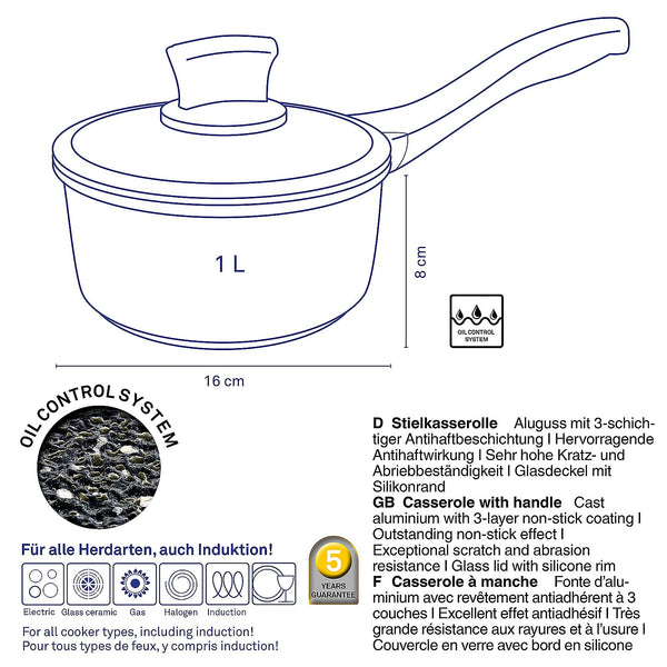 Stella Nova saucepan 1 liter