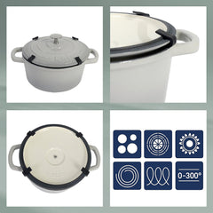 "Calido Braadpan with Lid 5 liters"