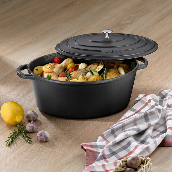 Warm Casserole Dish with Lid 9.5 liters