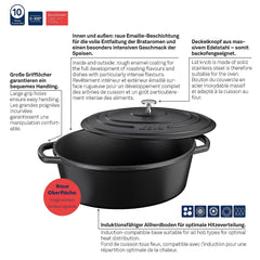 Warm Casserole Dish with Lid 9.5 liters