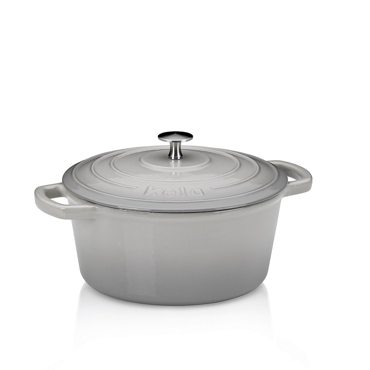 Warm Casserole Dish with Lid Round 3.8 liters