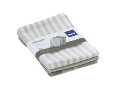 Pastel Tea Towel 3 Designs Set of 12 Pieces