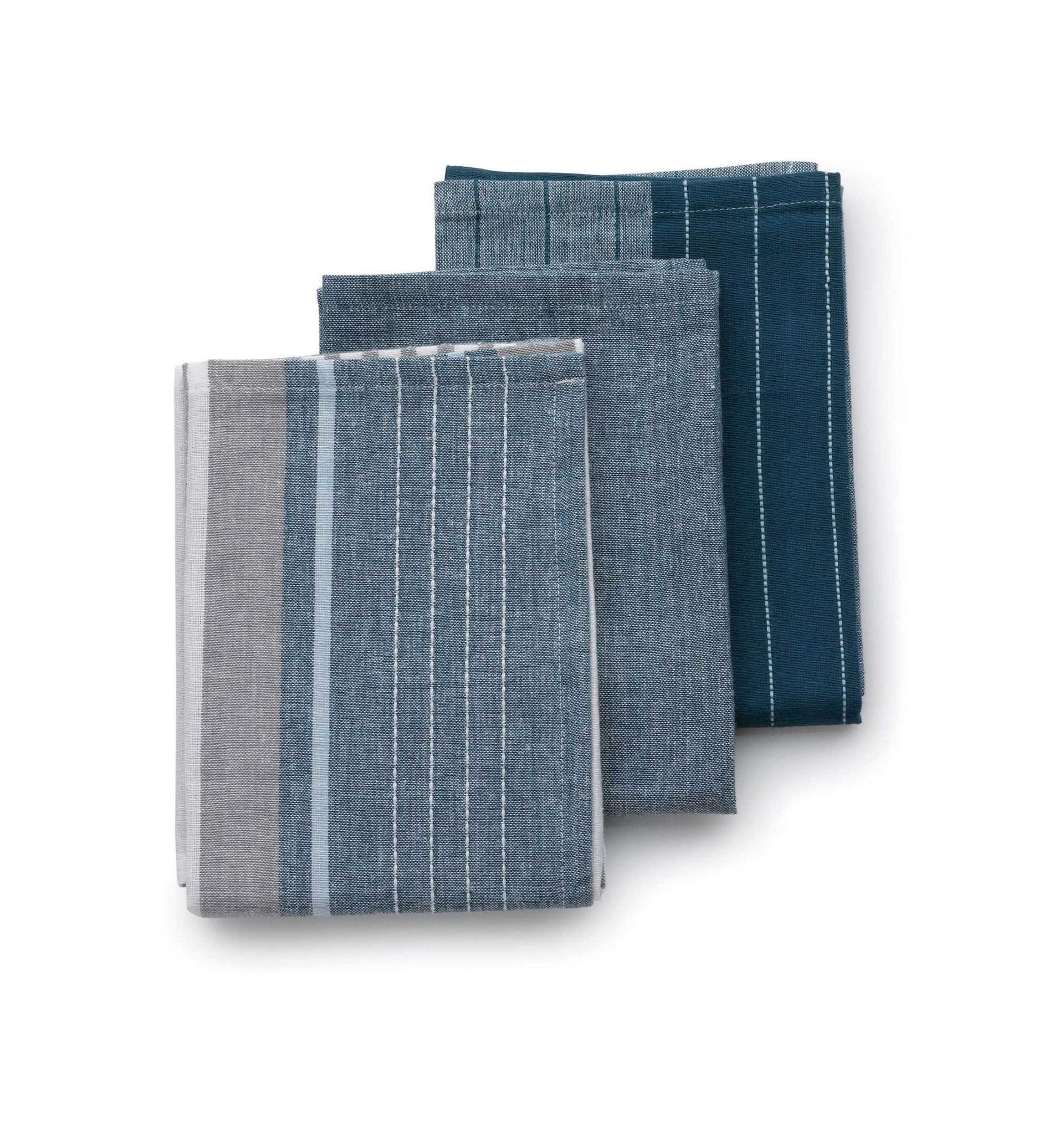 Essuie-mains pastel 3 motifs, lot de 12 pièces