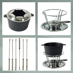 Comore Fondue Set voor 6 Personen 800 ml