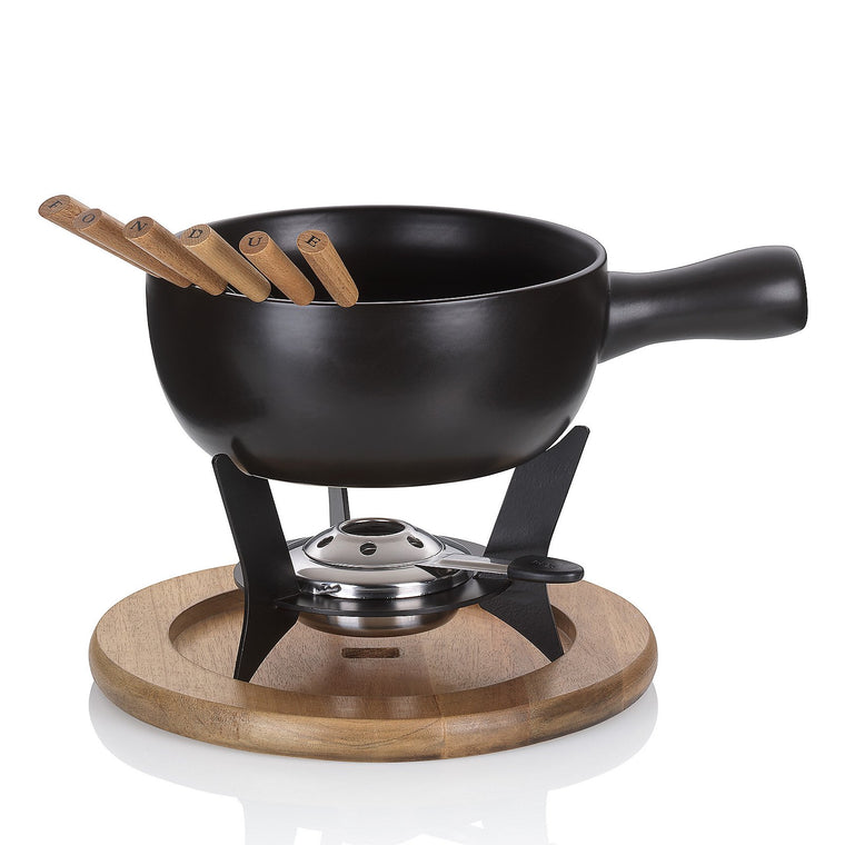 Country Cheese Fondue Set for 6 People 2 liters